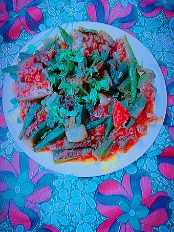 Recipe Bhindi do pyaaza which So Delicious