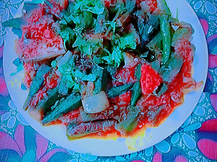 Recipe Bhindi do pyaaza which So Delicious