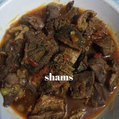 A picture of Offal pepper soup.