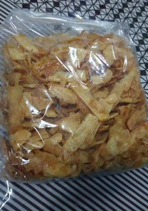 Foto resep Kripik Singkong pedas manis