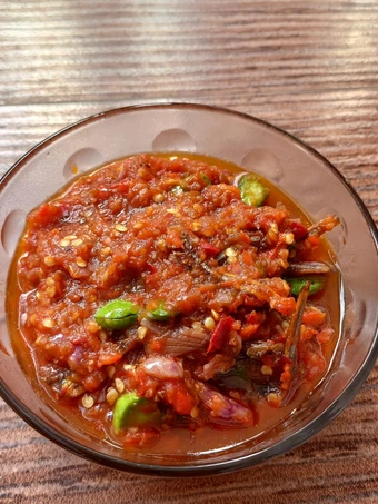 Easy Way Make Sambal teri pete the So Delicious Really delicious