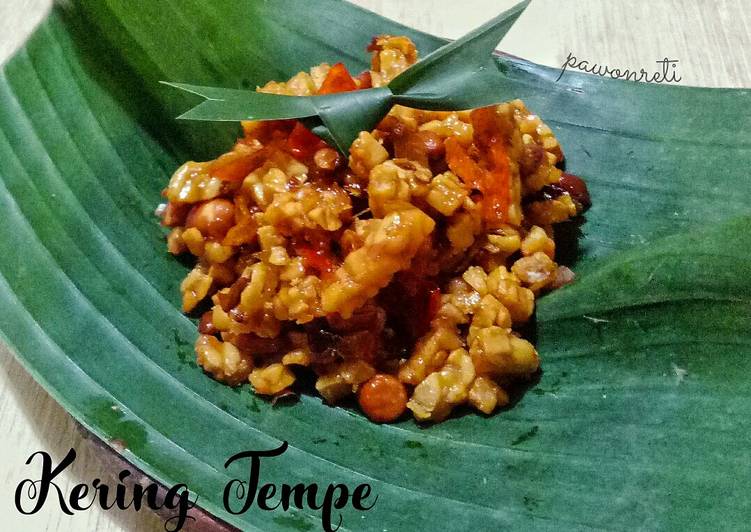 Resep Kering Tempe Pedas Manis Bumbu Iris #Rabubaru, Enak Banget
