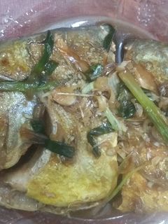 Hình của món Cá bè sốt tương.