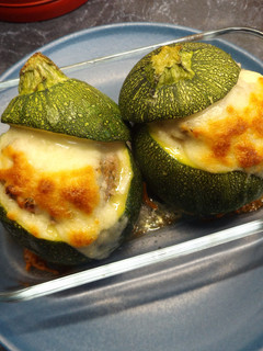 Una foto de Calabacines (zapallitos) con relleno especial