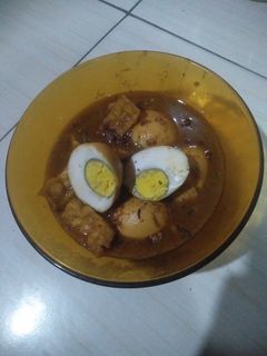 Foto resep Semur tahu Telur