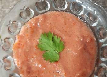 Easy Recipe Tomato chutney Delicious Steady