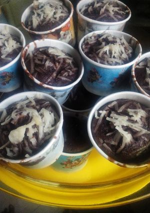 Foto resep Brownies cup ice cream