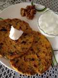 Makki & mulli ke patte ka paratha (radish leaves)