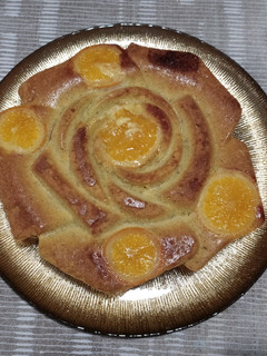 Una foto de Pastel de avena y naranja