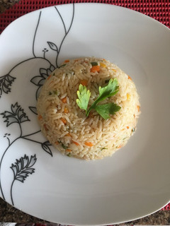 Una foto de Arroz con verduras