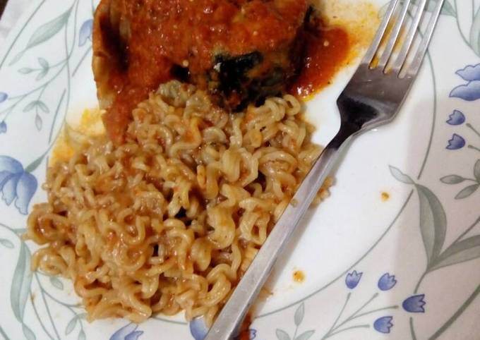 Indomine and fish stew