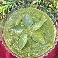 A picture of Raw Mango-Pudina Chutney- Summer special.