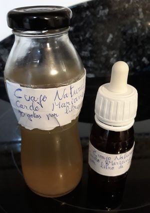 Foto principal de Líquido natural a base de pétalos de cardo para hacer quesos