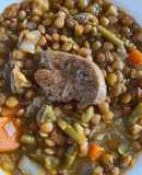 Lentejas con foie
