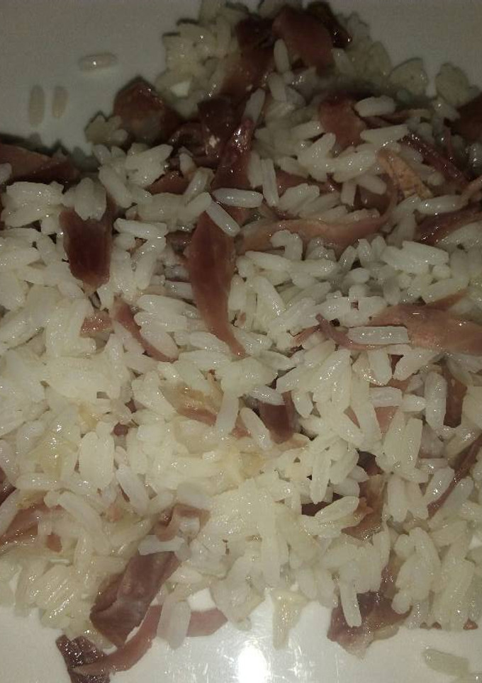 Una foto de Arroz con Jamón