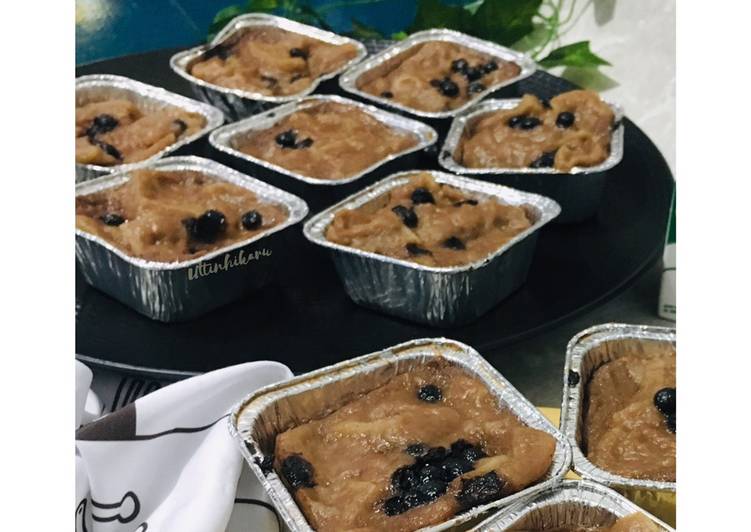 Resep masakan 223. Bread Pudding Kukus | Resep Membuat 223. Bread Pudding Kukus Yang Enak dan Simpel