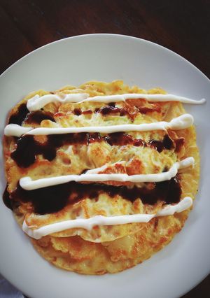 Foto resep Pancake udang saus tereyaki mayones