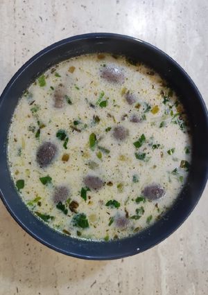 O poză a rețetei Supă cremoasă de ciuperci (vegană).