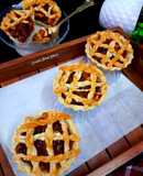Mini Apple & Pear Pie, Eggless