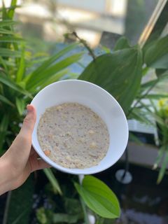 Hình của món Cháo Yến mạch.