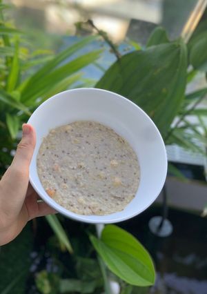 Hình của món Cháo Yến mạch.
