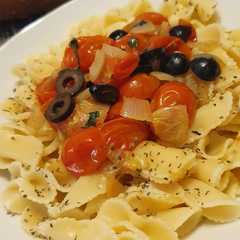 A picture of Pasta a la Crudaiola.