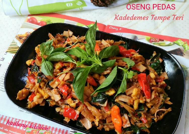 Resep Oseng Pedas Kadedemes Tempe Teri, Menggugah Selera