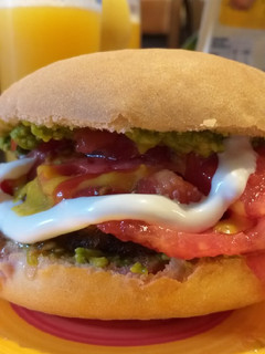 Una foto de Hamburguesa extra de vacuno