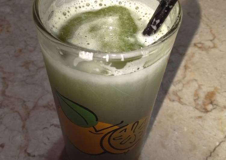 Langkah mengolah Celery juice enak