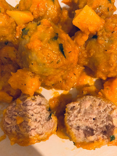 Una foto de Albóndigas a mi estilo