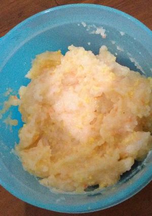 Foto resep Bubur Nasi Telur . mpasi 7m