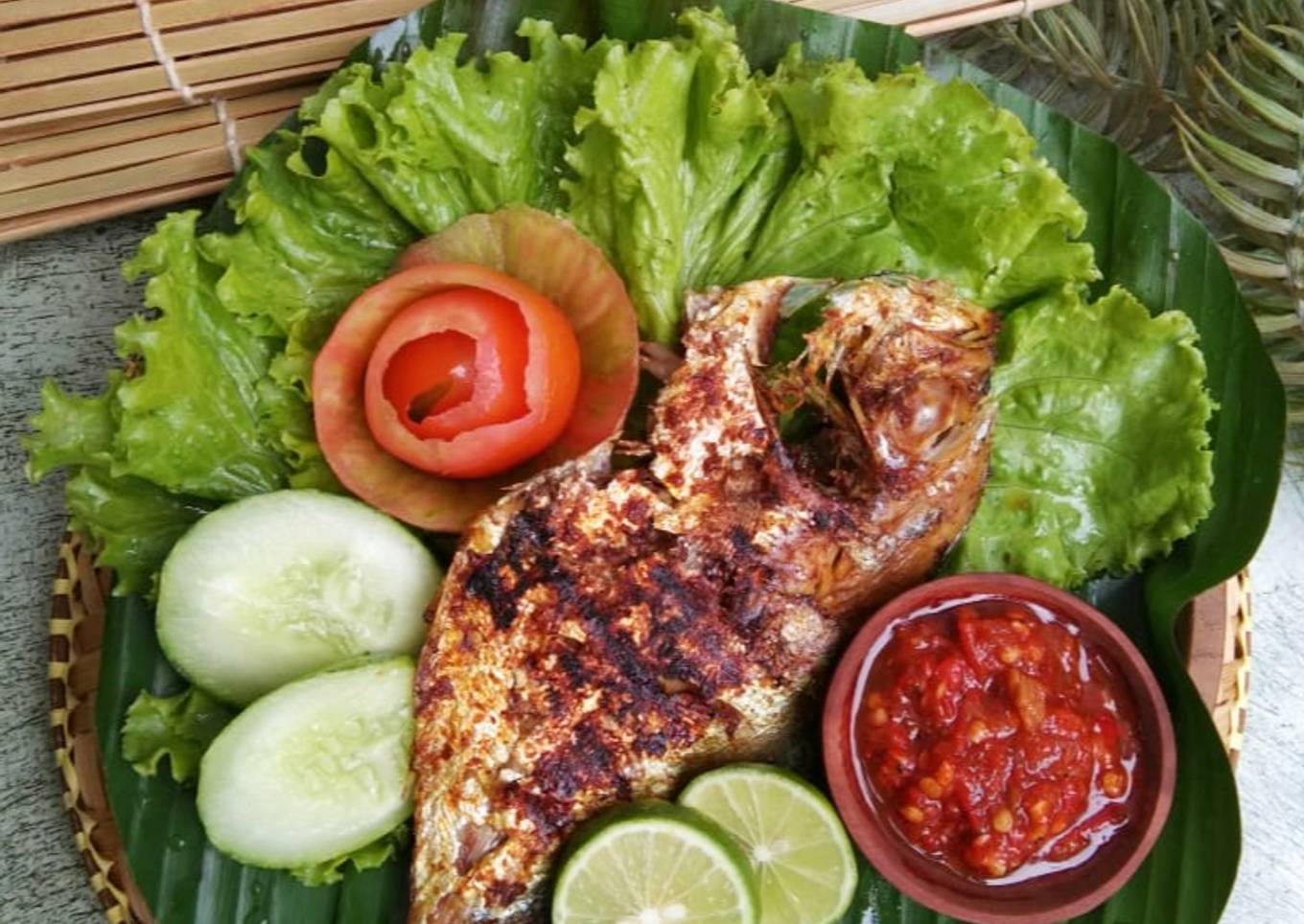 Ikan Kuwe Bakar