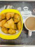 Bhujiya Moong Dal Samosa