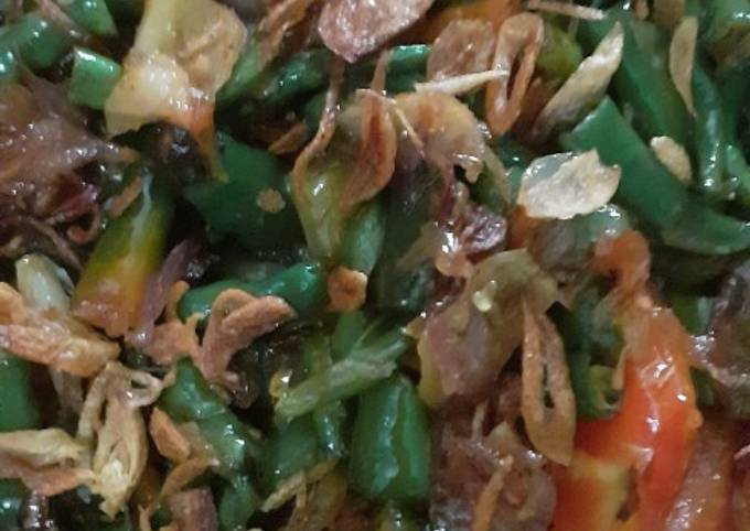 Resep Tumis cabe ijo puedesss poll, Menggugah Selera