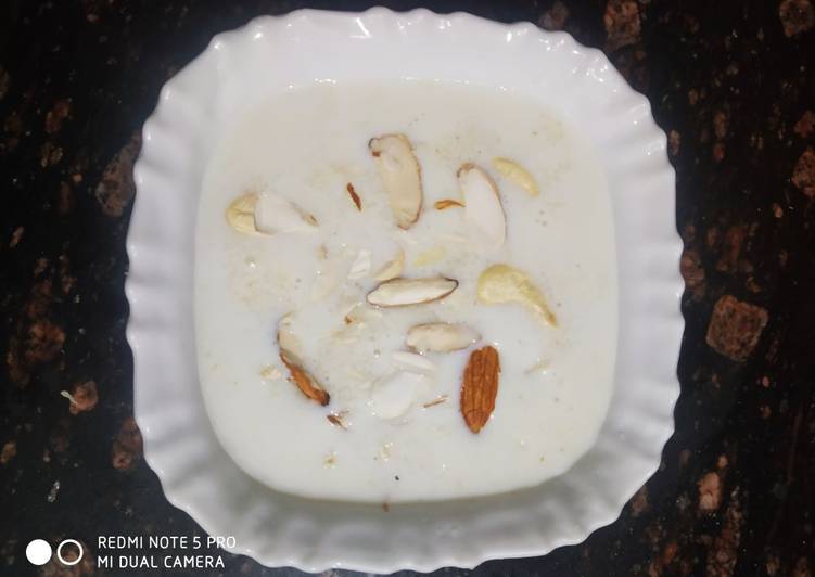 Recipe of Awsome Rawa kheer Cooking Basics for Beginners