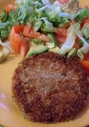 Una foto de Hamburguesas de lentejas