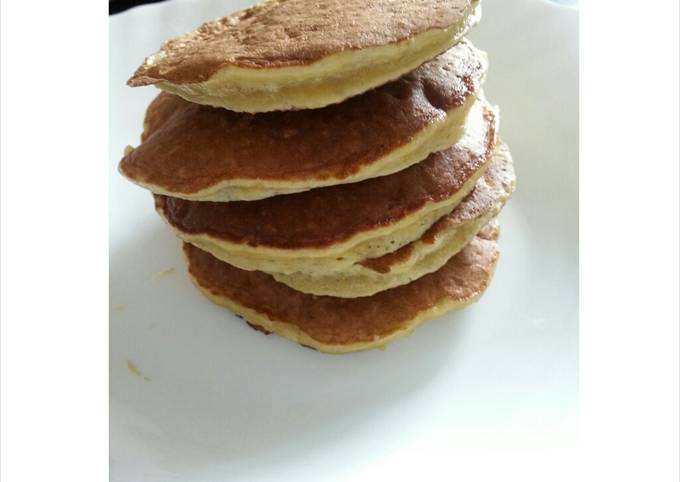 燕麥香蕉Pancake [無油/麵粉/糖] 食譜成品照片
