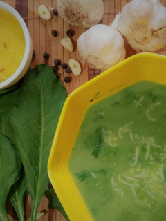 ஜீரோ ஆயில் பசலை கீரை பாசி பருப்பு சூப் செய்முறை முக்கிய புகைப்படம்