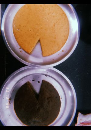 A picture of Eggless Chocolate Cake.