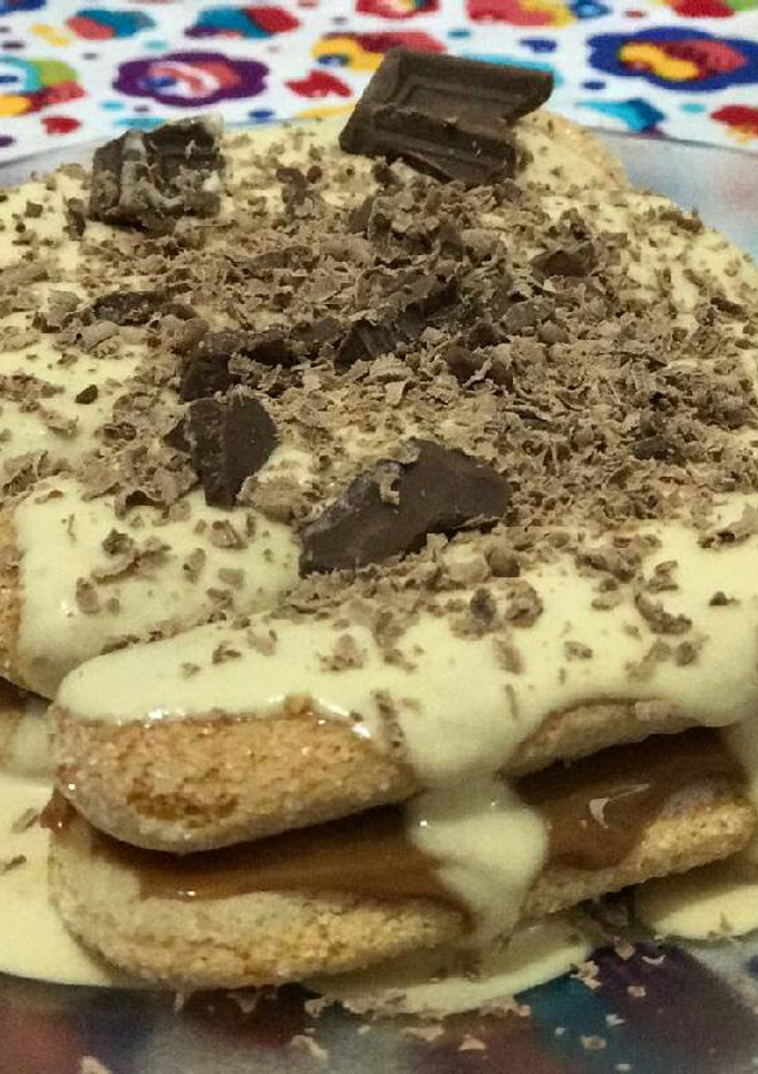 Una foto de Postre moka