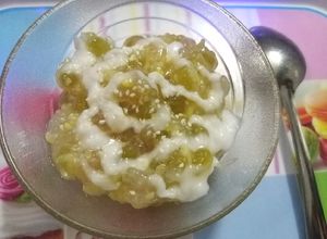 Hình của món Chè cùi bưởi.