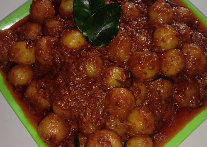 Resep Cilok bumbu kacang Anti Gagal