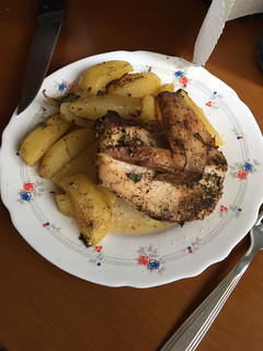 Una foto de Asado de pollo