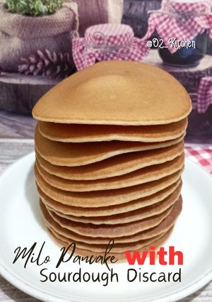 Foto resep #710 Milo Pancake with Sourdough Discard