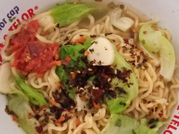 Anti Ribet, Membuat Indomie Bumbu Nori Pedassss Istimewa