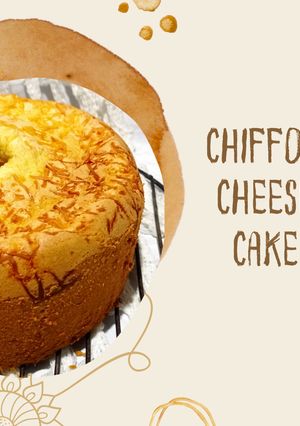 Foto resep CHIFFON CHEESE CAKE -
