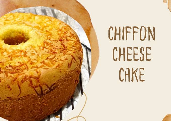 CHIFFON CHEESE CAKE -