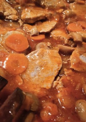 Una foto de Solomillo en salsa 😋