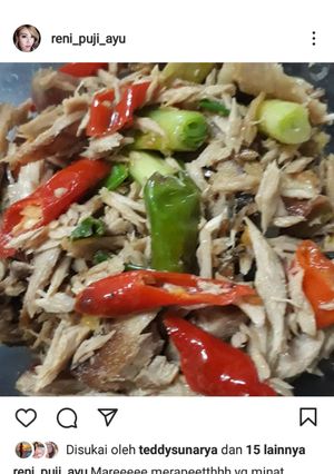 Foto resep Suwir Tongkol Pete Pedes Endesss alias Tongpeds😍