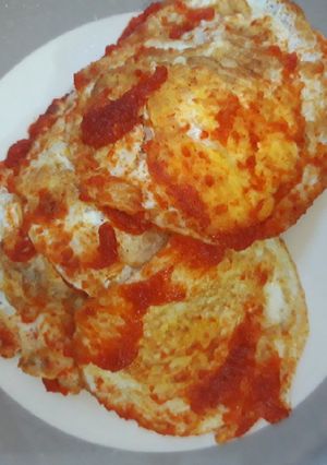 Foto resep Telur Ceplok Balado